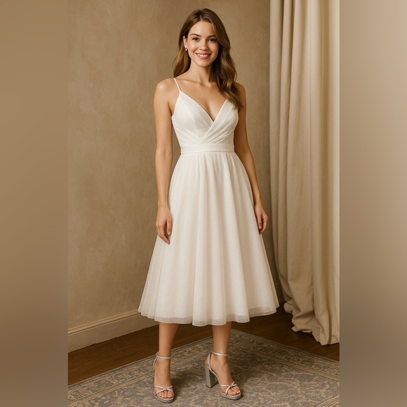 Pelle Moda GILIAN-MS Silver Metallic Suede Platform Heels – Women’s Size 7M NWT - Picture 2 of 12